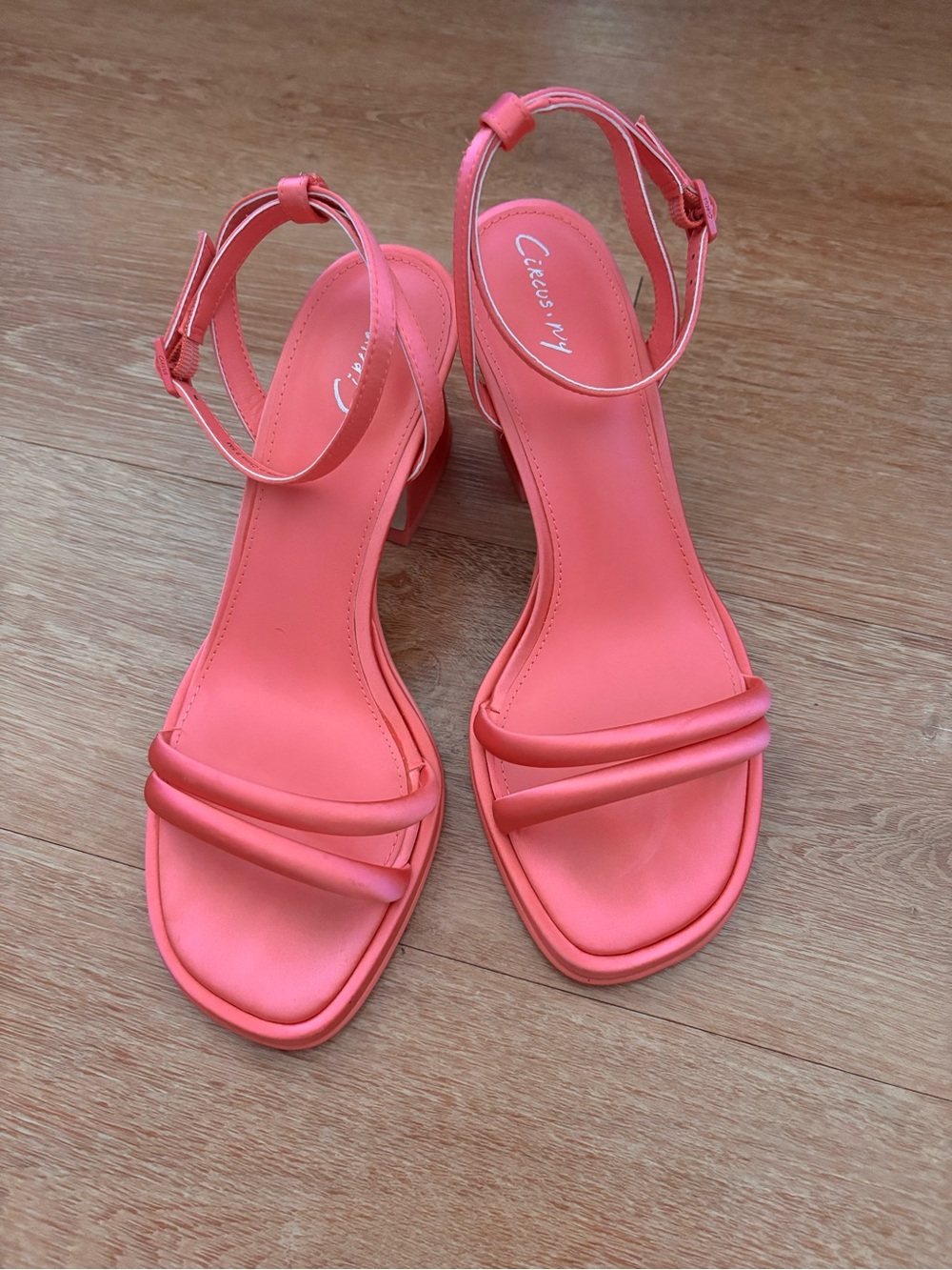 Circus by Sam Edelman Coral Strap Block Heel Sandals